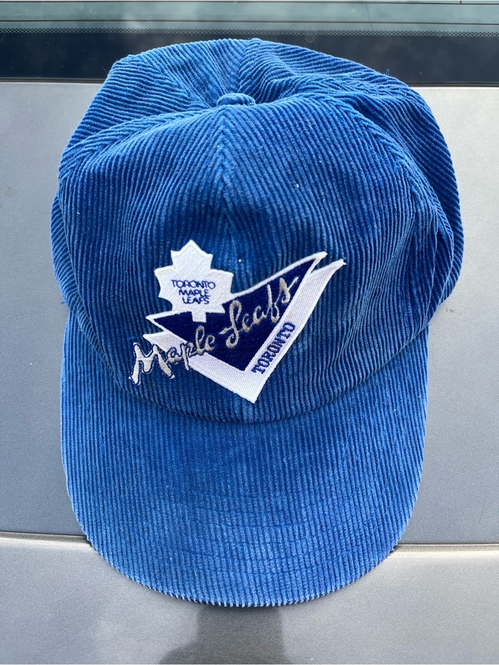 Toronto Maple leafs Corduroy SnapBack Cap